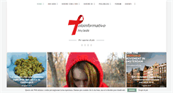 Desktop Screenshot of poloinformativohiv.it